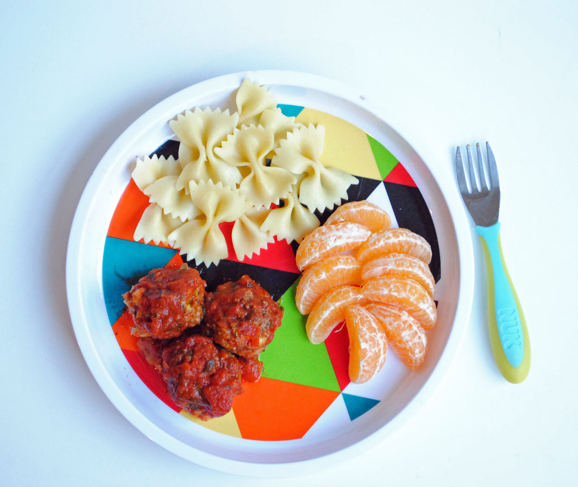 Meatballs with Zucchini and Carrot Hottie Biscotti