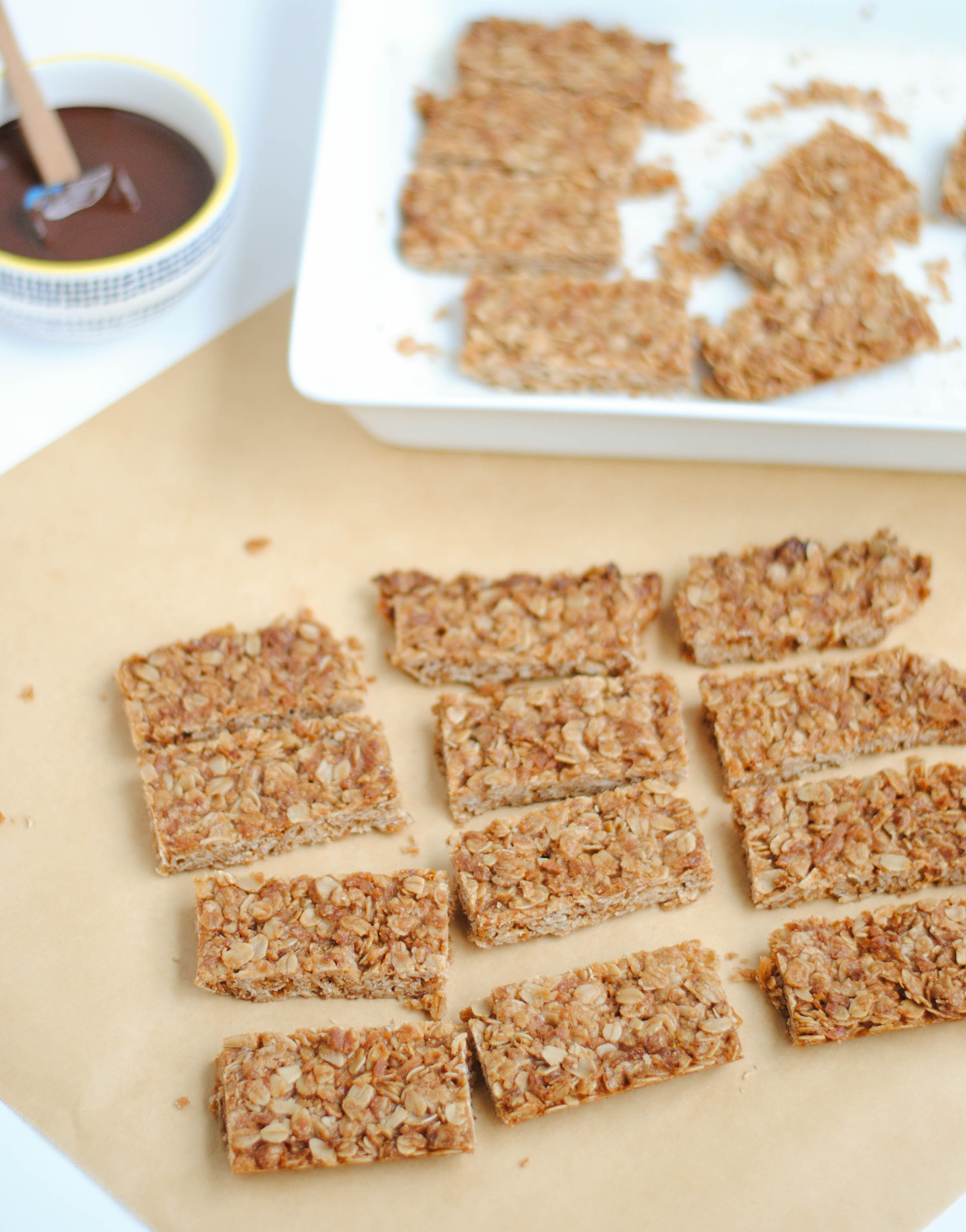 Crunchy Coconut and Oat Bars Hottie Biscotti